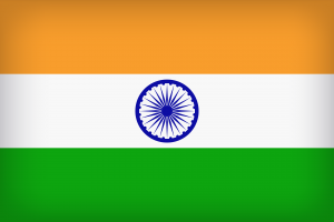National flag of Republic of India