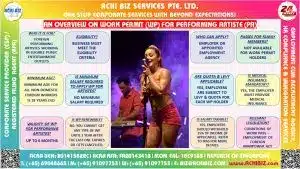 Work Permit For Performing Artiste