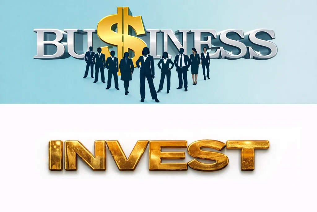 Business and invest in success